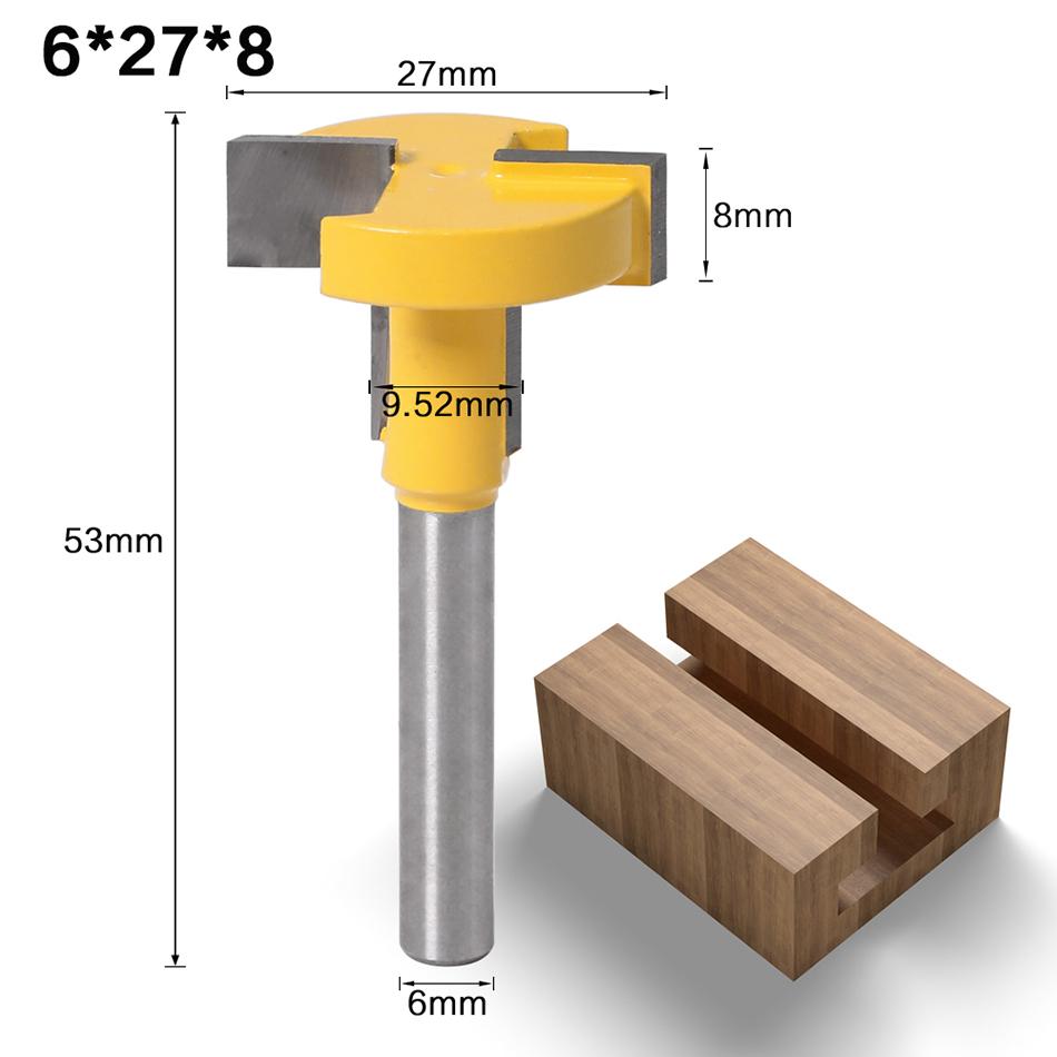 T slot cutter for wood